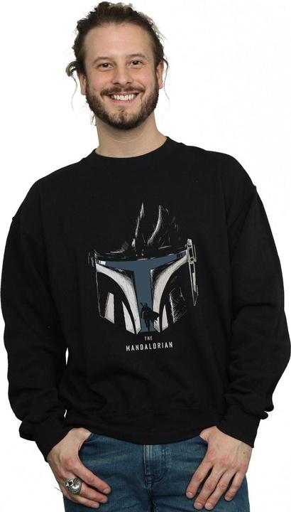 Image du produit Star Wars - Sweat THE MANDALORIAN HELMET SILHOUETTE - Homme (XL)