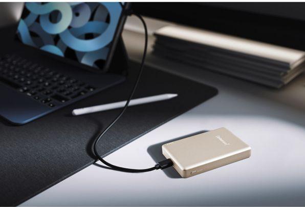Actual product image Intenso Magn. Wireless Powerbank MW10000 10000 mAh Champagne (10000 mAh, 20 W, 37 Wh)