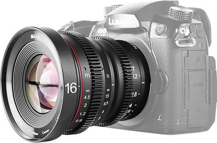 Produktbild Meike 16mm T2.2-22 MFT Cine Lens (Micro Four Thirds, Micro Four Thirds)
