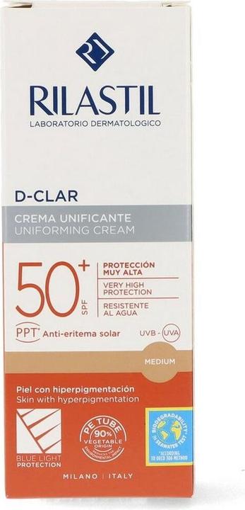 Image du produit Rilastil SUN SYSTEM SPF50+ d-clar #medium 40 ml (Crème solaire visage, SPF 50+, 40 ml)