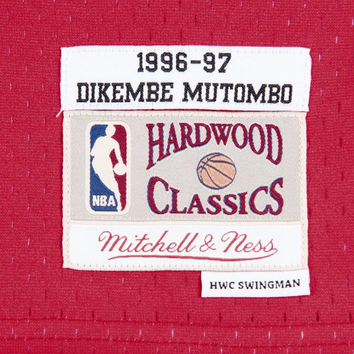 Produktbild Mitchell & Ness Swingman Jersey Atlanta Hawks 9697 Dikembe Mutombo (XL)