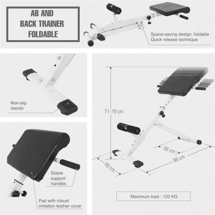 Produktbild Gorilla Sports Sit Up Bank