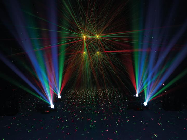Actual product image Eurolite LED Compact Multi FX Laser Bar (LED)