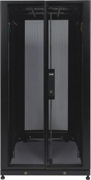 Actual product image Eaton 25U SmartRack Standard-Depth Half-Height Rack Enclosure Doors Side Panels Shock Pall (25 RU, 19 inch rack)