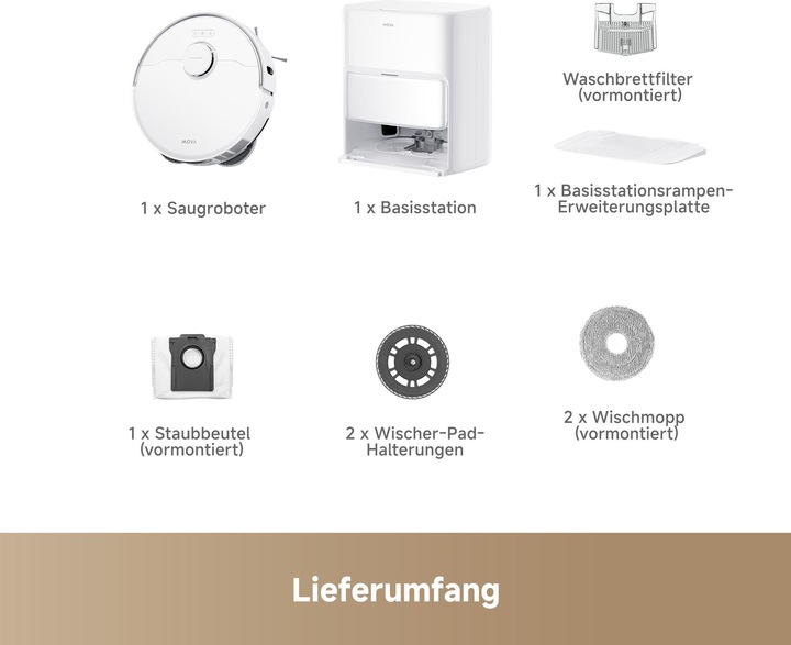 Immagine prodotto Mova P50 Ultra (Robot aspirapolvere)