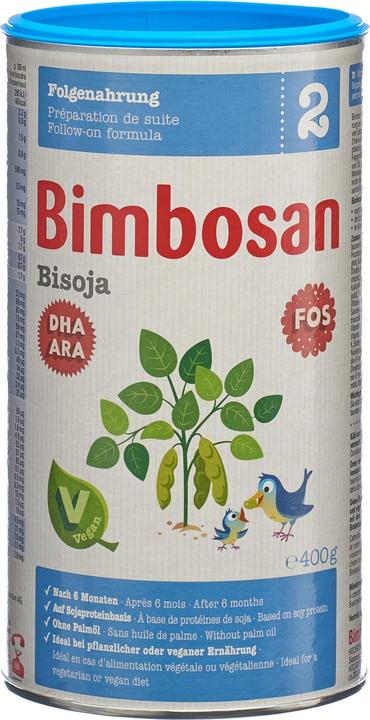 Image du produit Bimbosan Bisoja 2 (400 g, à partir de 6 m.)