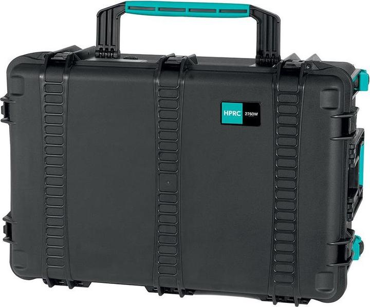 Immagine prodotto HPRC 2760W Valigia, arrotolabile, nero/blu con divisorio softdeck (Custodia fotografica, 2760 l)