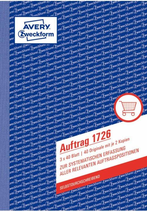 Produktbild Avery Auftrag (40 x)