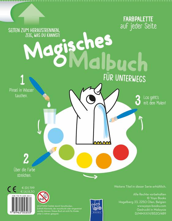 Image du produit Magisches Malbuch fr unterwegs - Cover Eule