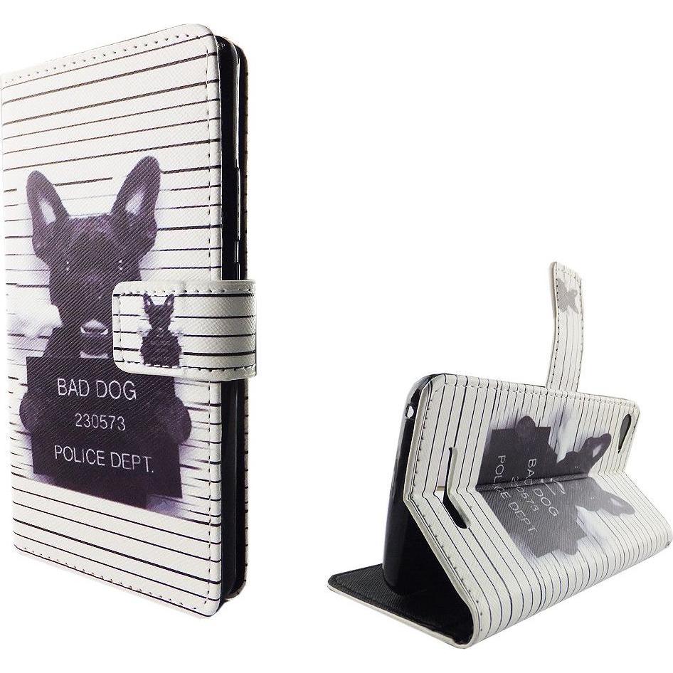 König Design Schutz Handy Hülle für Wiko Jerry Case Cover Tasche Wallet Etui Handyhülle Neu (Wiko Jerry), Smartphone Hül...