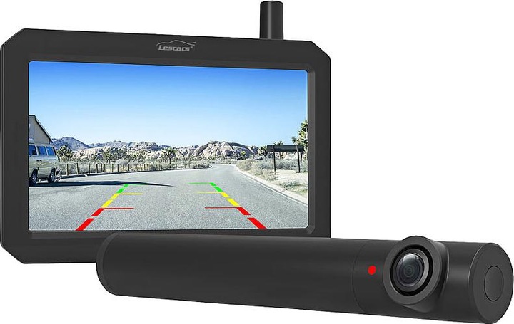 Image du produit Lescars Caméra de recul solaire sans fil