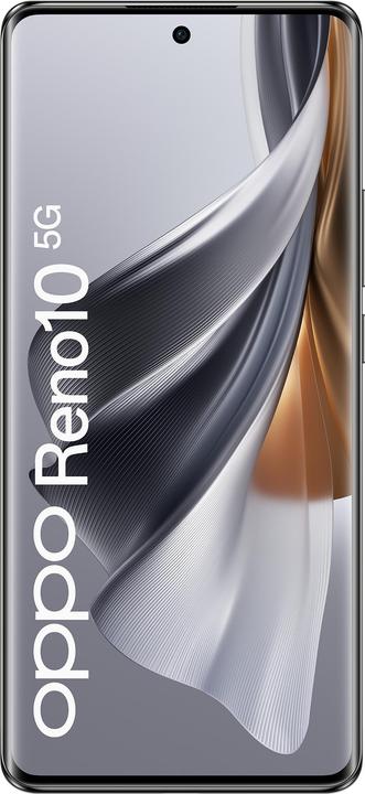 Produktbild OPPO Reno 10 (256 GB, Silvery Grey, 6.70", Dual SIM, 5G)