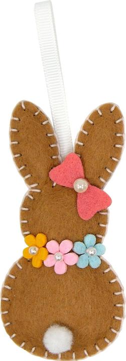 Produktbild Folia Aufhänger Nähset Hase 1 Stück, Mehrfarbig