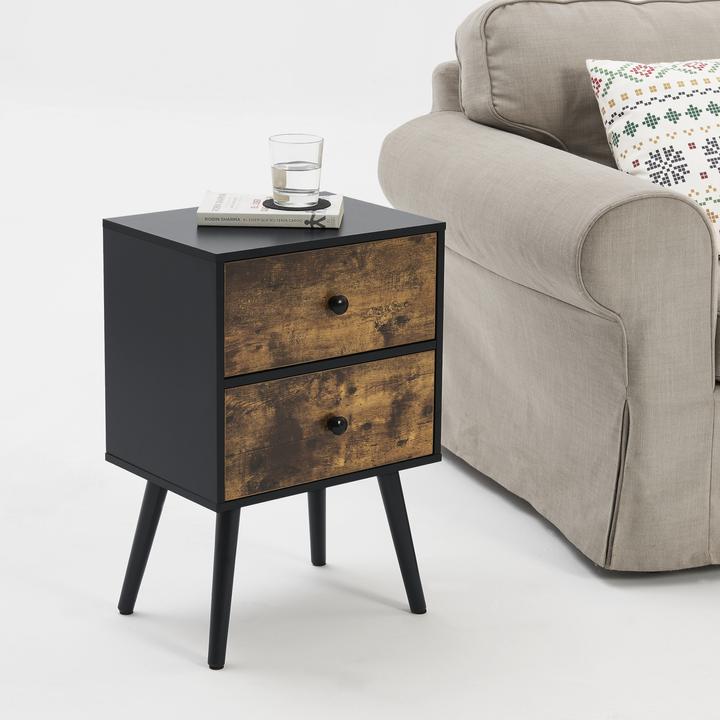 Image du produit En.Casa Table de chevet (40 x 29.50 x 60 cm)