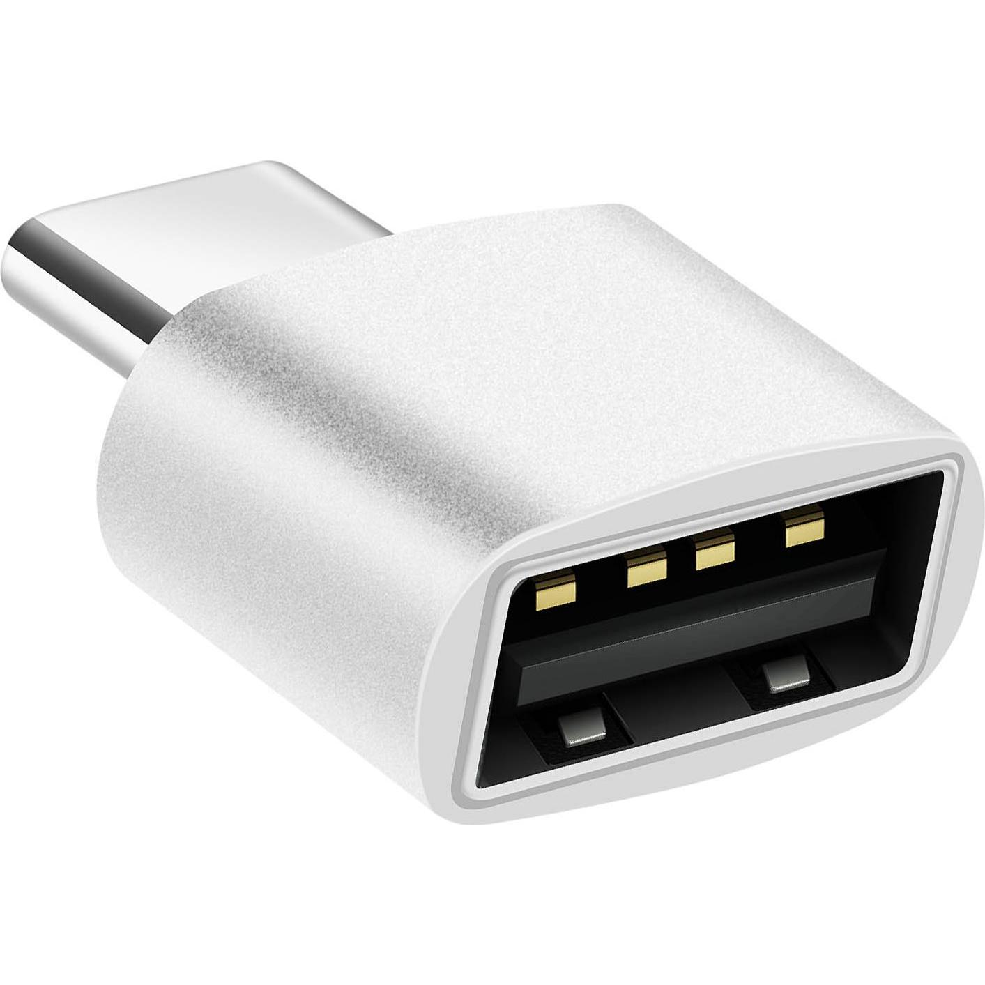 Avizar USB-C / USB 2.0 Adapter (USB Typ C, USB), Mobilgerät Adapter, Grau