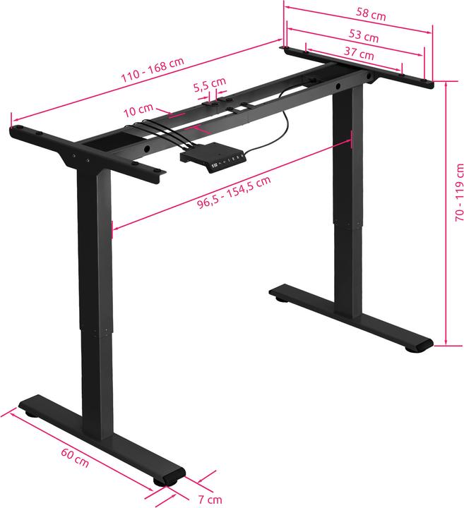 Actual product image tectake Melville