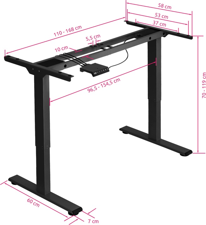 Actual product image tectake Melville