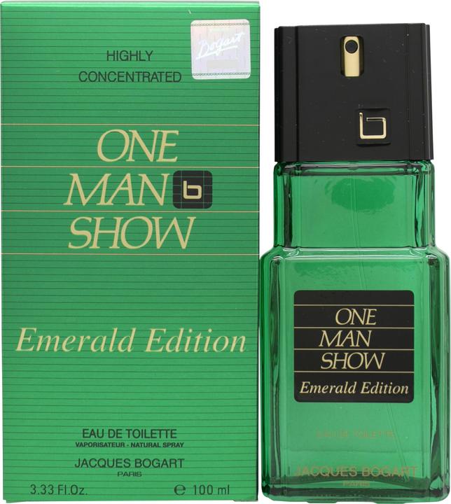 Jacques Bogart One Man Show Emerald by Eau De Toilette Spray 100 ml (Eau de toilette, 100 ml)