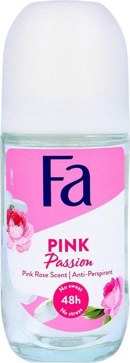 Actual product image Fa Pink Passion Antiperspirant Roll-On Antiperspirant In Floral Bullets (Roll-on, 150 ml)