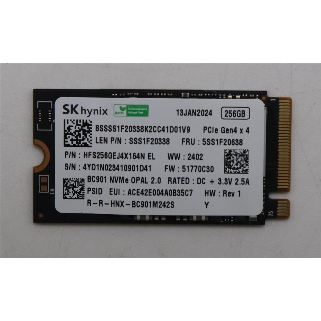 Lenovo Ssd Asm (256 GB, M.2 2242), SSD