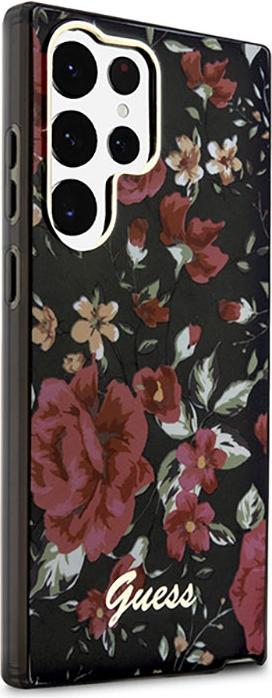 Produktbild Guess GUHCS23LHCFWSA S23 Ultra S918 green/kaki hardcase Flower Collection (Samsung Galaxy S23 Ultra)