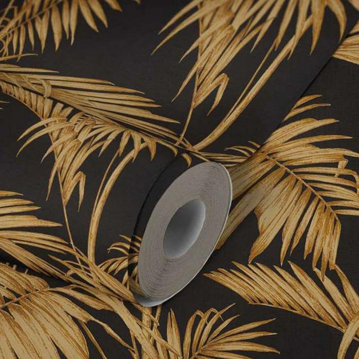 Actual product image AS Creation Lola Paris textured wallpaper palm leaf (53 x 1000 cm)