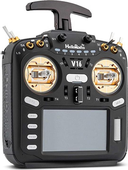 Immagine prodotto HelloRadio V16 MAX 2,4GHz - 4in1 LBT Mode 2 Fernsteuerung gold