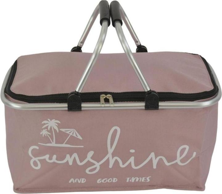 Actual product image Redcliffs Foldable Thermal Travel Basket 35l Pink (35 l)