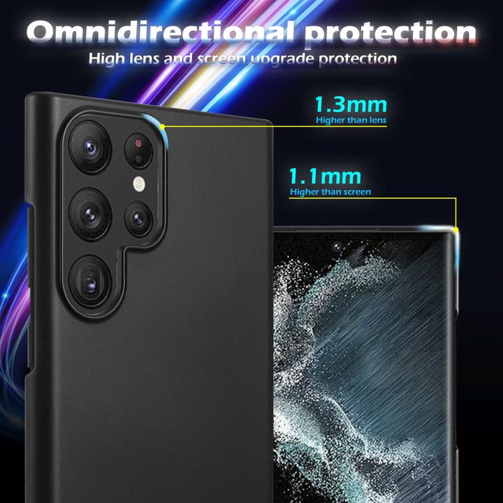 Produktbild Cadorabo HC Matt Metall Hülle (Samsung Galaxy S22 Ultra)