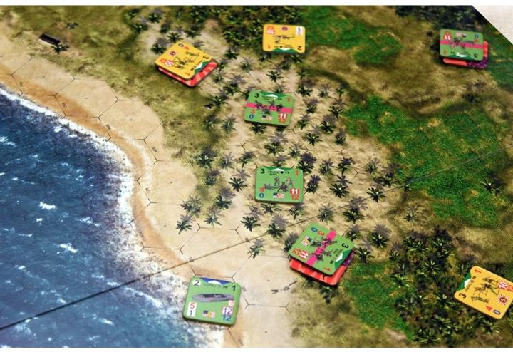 European Player Network Conflict of Heroes: Guadalcanal The Pacific 1942 (AYG-5014) (Inglese)