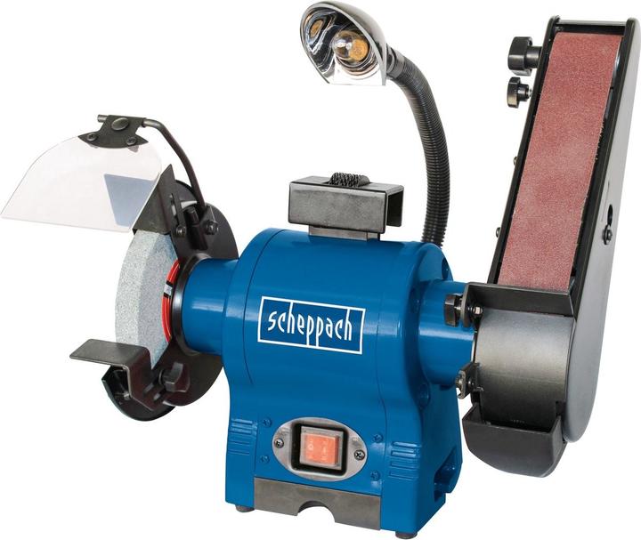 Scheppach BGS700 Kombinationsschleifer 230V 50Hz 250W (Bandschleifer, 370 W)