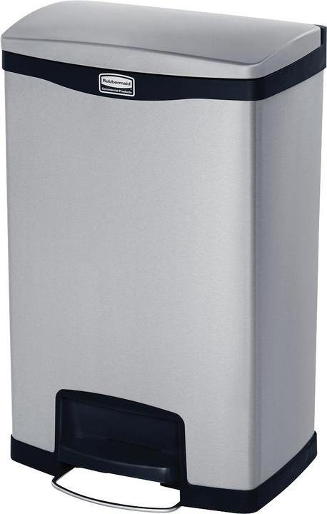 Rubbermaid Stainless steel pedal bin (50 l)