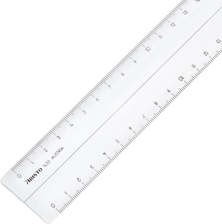 Nährwerte und Zutaten Aristo Lineal Plastik 30cm (30 cm)