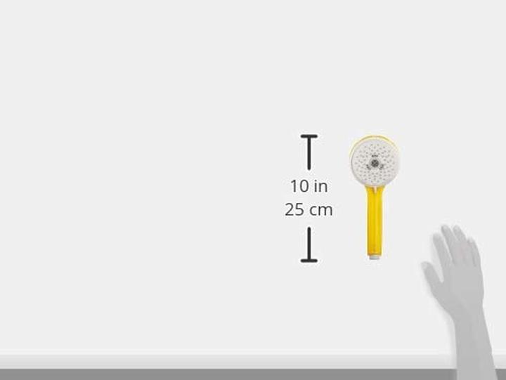 Immagine prodotto hansgrohe HG doccetta CROMA 100 MULTI DN 15 giallo (3 Tipi di raggi, 19 l/min)