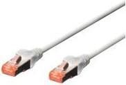 Productafbeelding Digitus CAT 6 S-FTP patchkabel Cu LSZH AWG 27/7 Lengte 1,5 m Kleur Grijs (S/FTP, CAT6, 1.50 m)