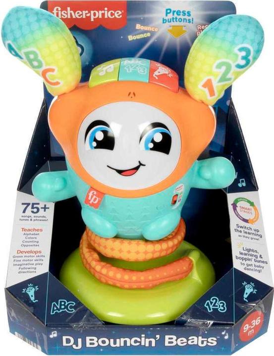 Immagine prodotto Mattel Fisher-Price - DJ Nino Salterino (Inglese, Italiano, Portoghese, Spagnolo)