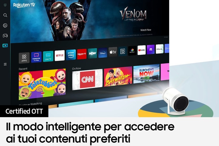 Image du produit Samsung Le style libre (Full HD, 230 lm, 1.2:1)