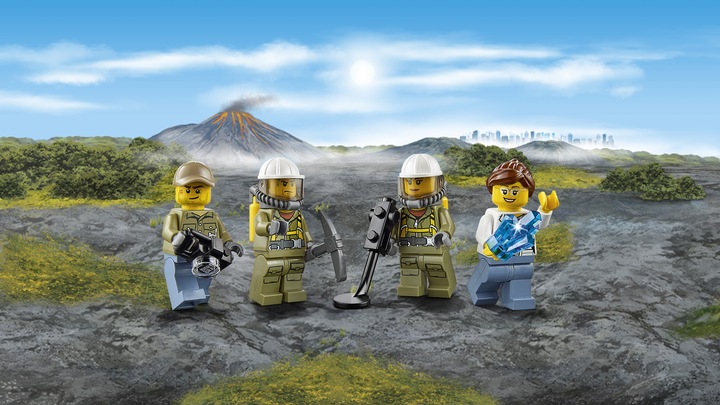 Produktbild LEGO City Vulkan Starter-Set (60120, LEGO City)