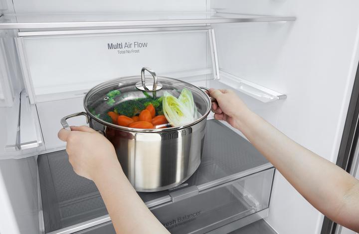 Image du produit LG GBB567PZCMB Réfrigérateur Congélateur 462 L E Acier inoxydable (462 l)