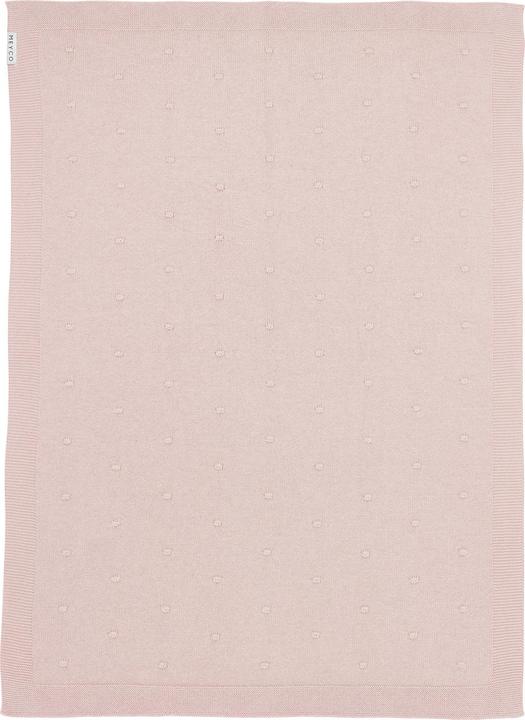 Productafbeelding Meyco Babydeken Mini Knots - lichtroze - 75x100cm (75 x 100 cm)