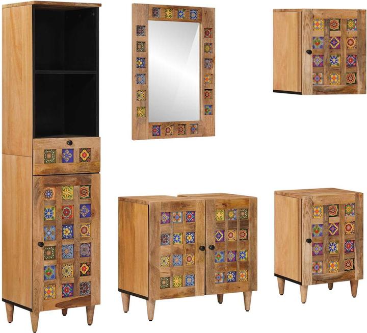 Produktbild vidaXL Badezimmermöbel-Set