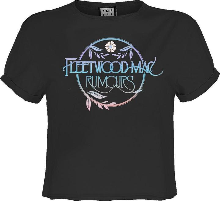 Immagine prodotto Amplified Rumours Floral Logo Maglietta Corta Fleetwood Mac Donna (L)
