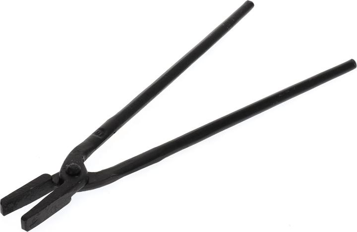 Actual product image Gedore Forging tongs with flat jaw, 400 mm, Steel, Black (400 mm)