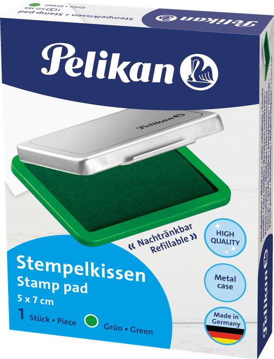 Image du produit Pelikan Tampon encreur en métal vert
