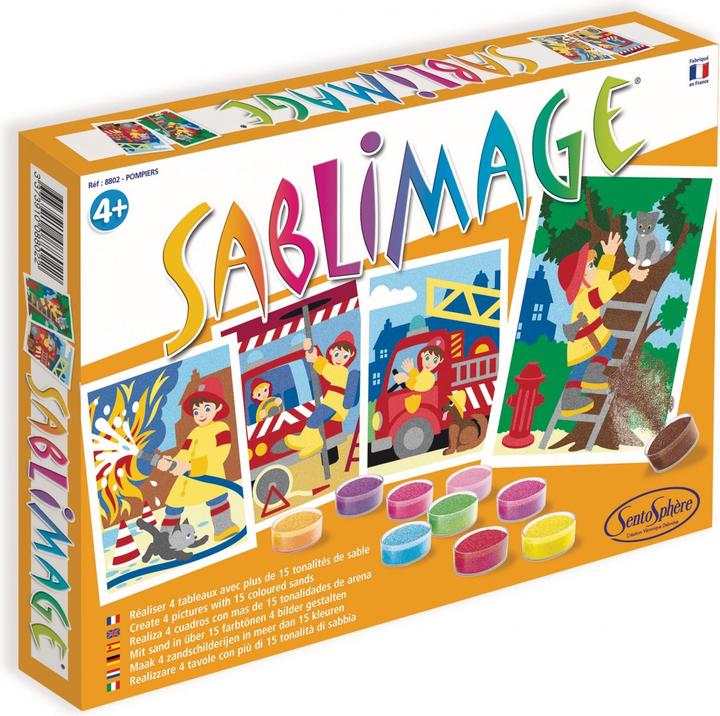 Image du produit Sentosphere sablimage pompiers