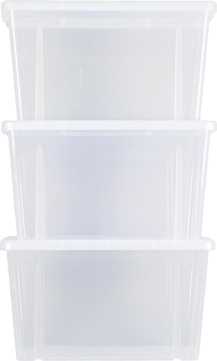 Galaxus Boîte polyvalente - lot de 3 (59 x 39 x 32 cm, 54 l)