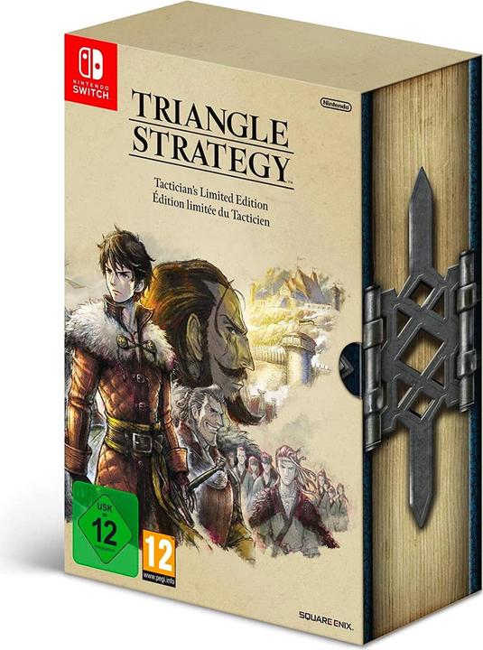 Actual product image Nintendo Triangle Strategy Tacticians's Limited Edition (Switch, Switch Lite, Switch OLED, Multilingual)