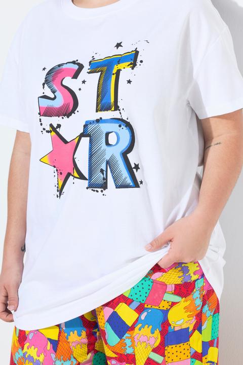 Produktbild Angel of Style T-Shirt, bequeme Passform, Neon 3D-Motiv (58)