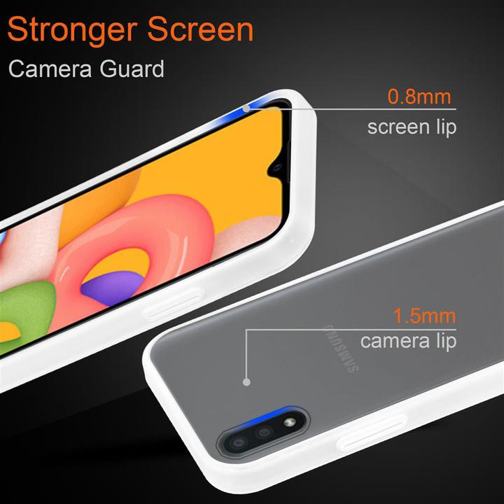 Produktbild Cadorabo Hybrid Matt Cover (Samsung Galaxy A01)