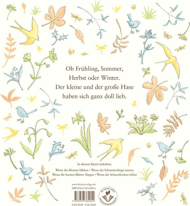 Immagine prodotto Weisst du eigentlich, wie lieb ich dich hab? Ich hab dich lieb das ganze Jahr (Tedesco, Anita Jeram, Rolf Inhauser, Sam McBratney, 2023)